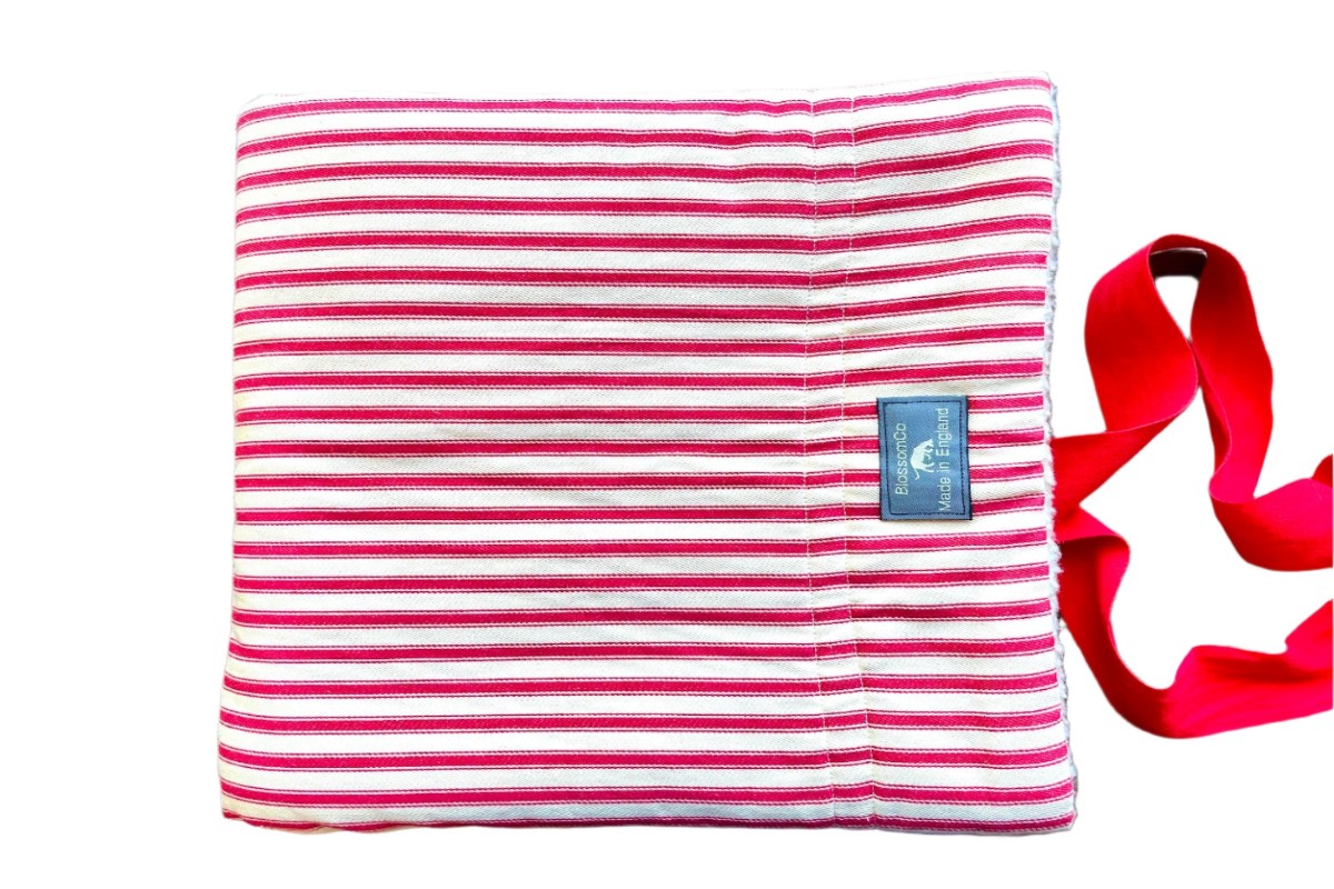 Sherpa and Ticking Dog Blanket — BlossomCo