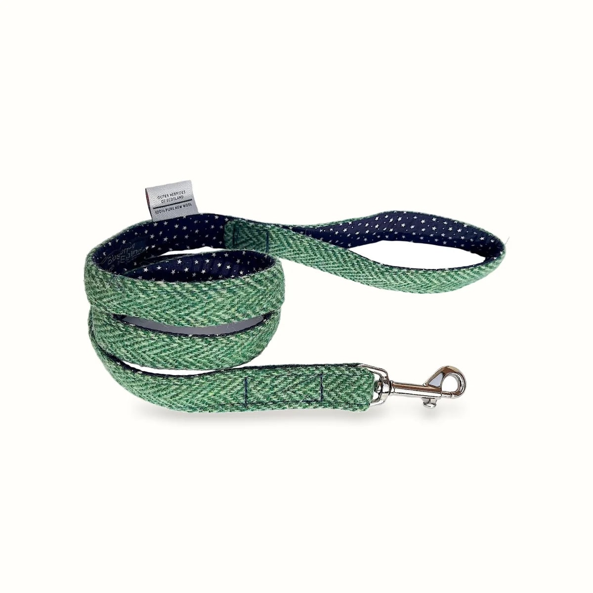 Scotasay Green Herringbone Dog Lead — BlossomCo