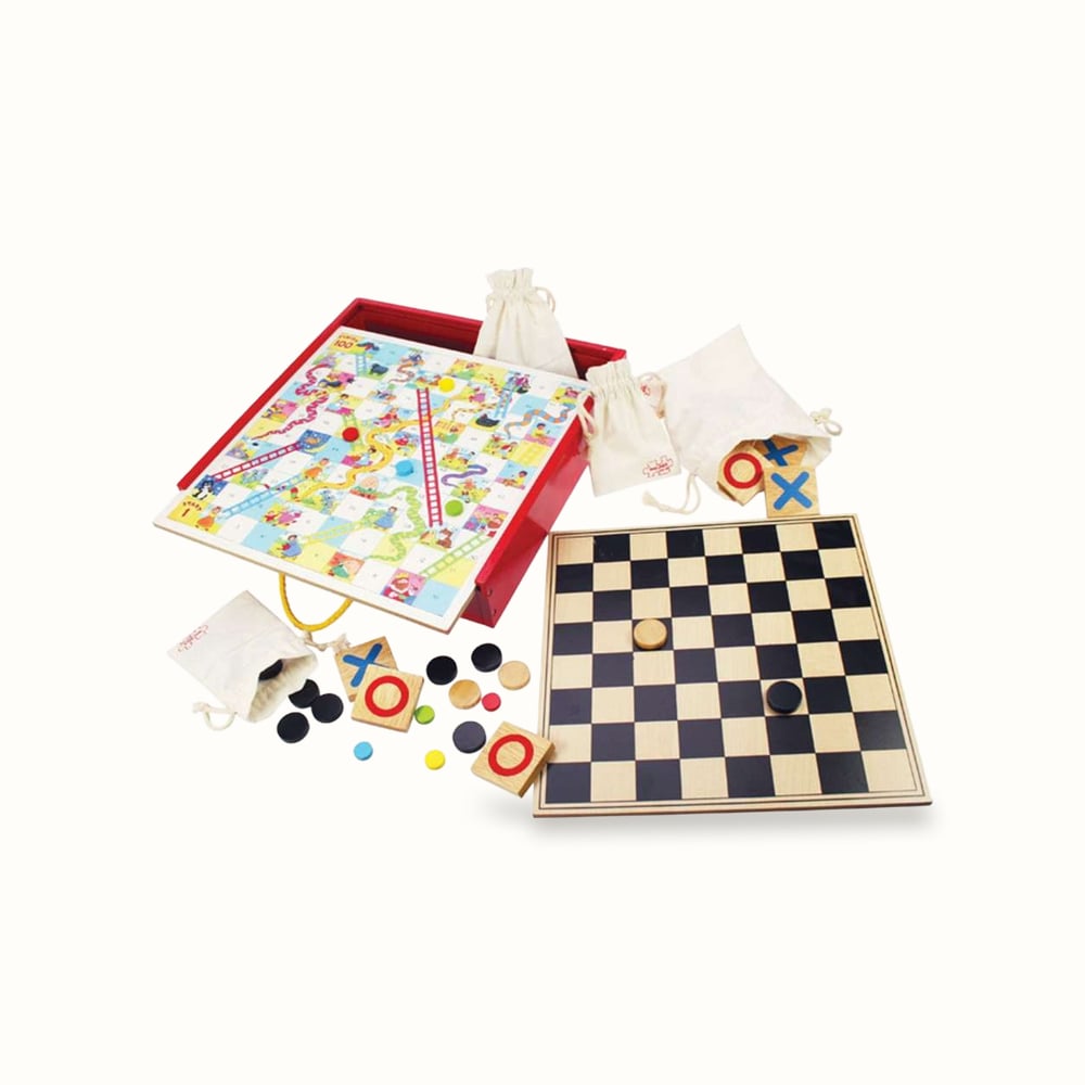 Wooden Games Compendium — Bigjigs Toys