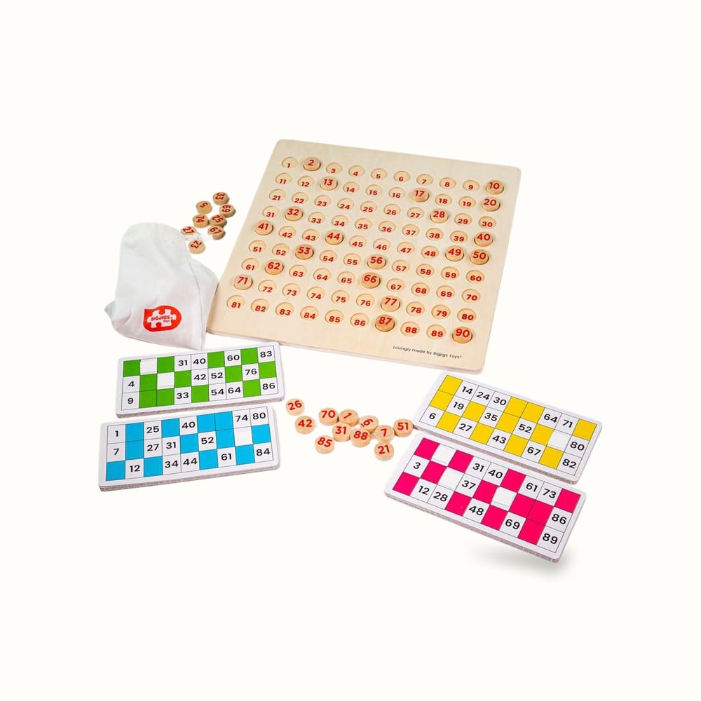 Traditional Wooden Bingo — Bigjigs Toys