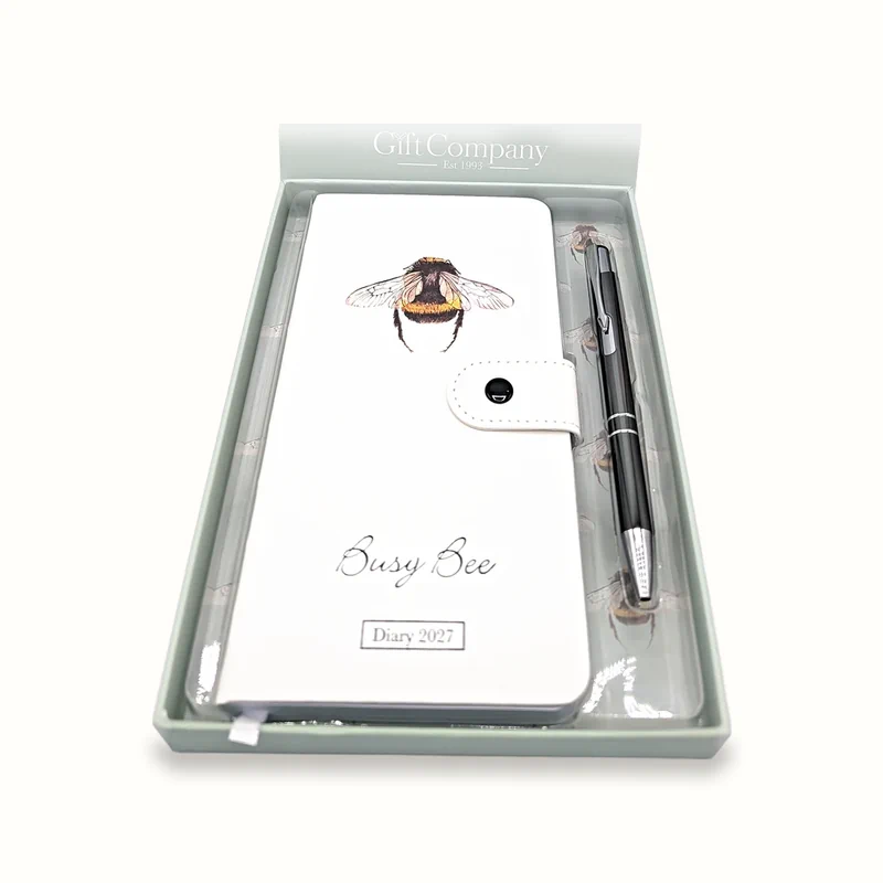 Busy Bee 2027 diary and pen set — Gift Company