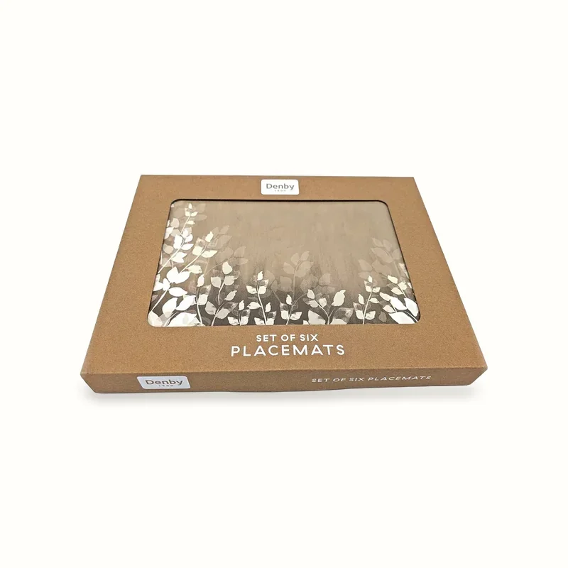 Placemat set of six, foliage print — Denby