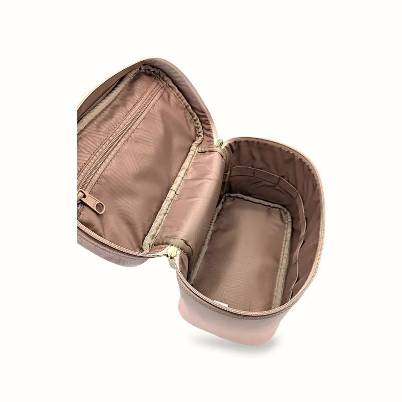 Striped vanity case — DKNY