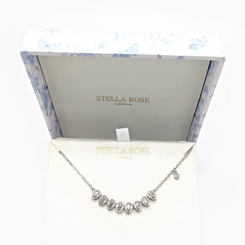 Silver plated necklace &mdash; Stella Rose London
