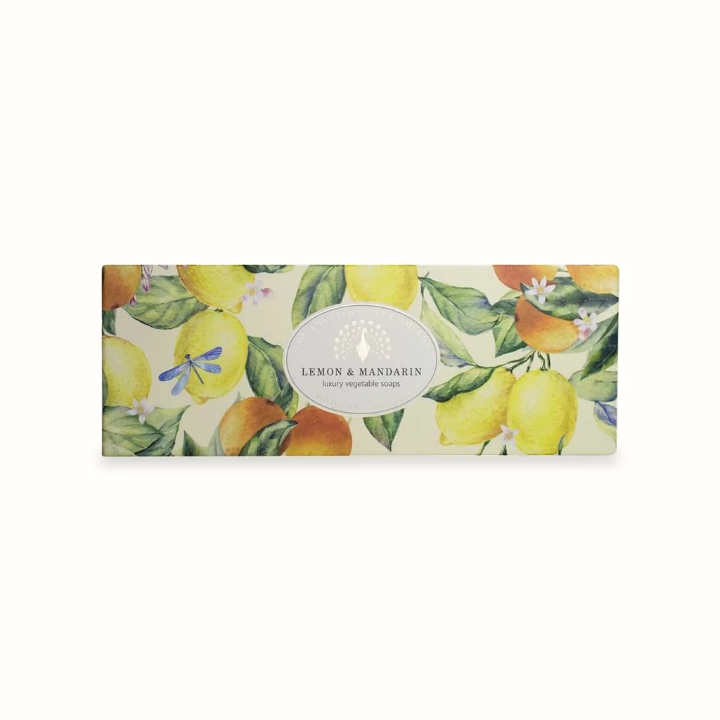 Heritage Lemon and Mandarin Triple Soap Gift Box, 3 x 100g — The English Soap Company