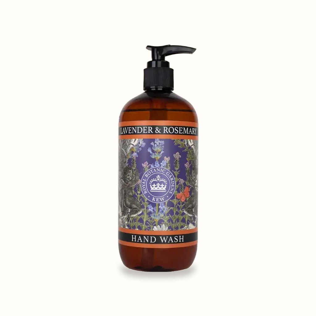 Kew Gardens Lavender and Rosemary Hand Wash, 500ml — The English Soap Company