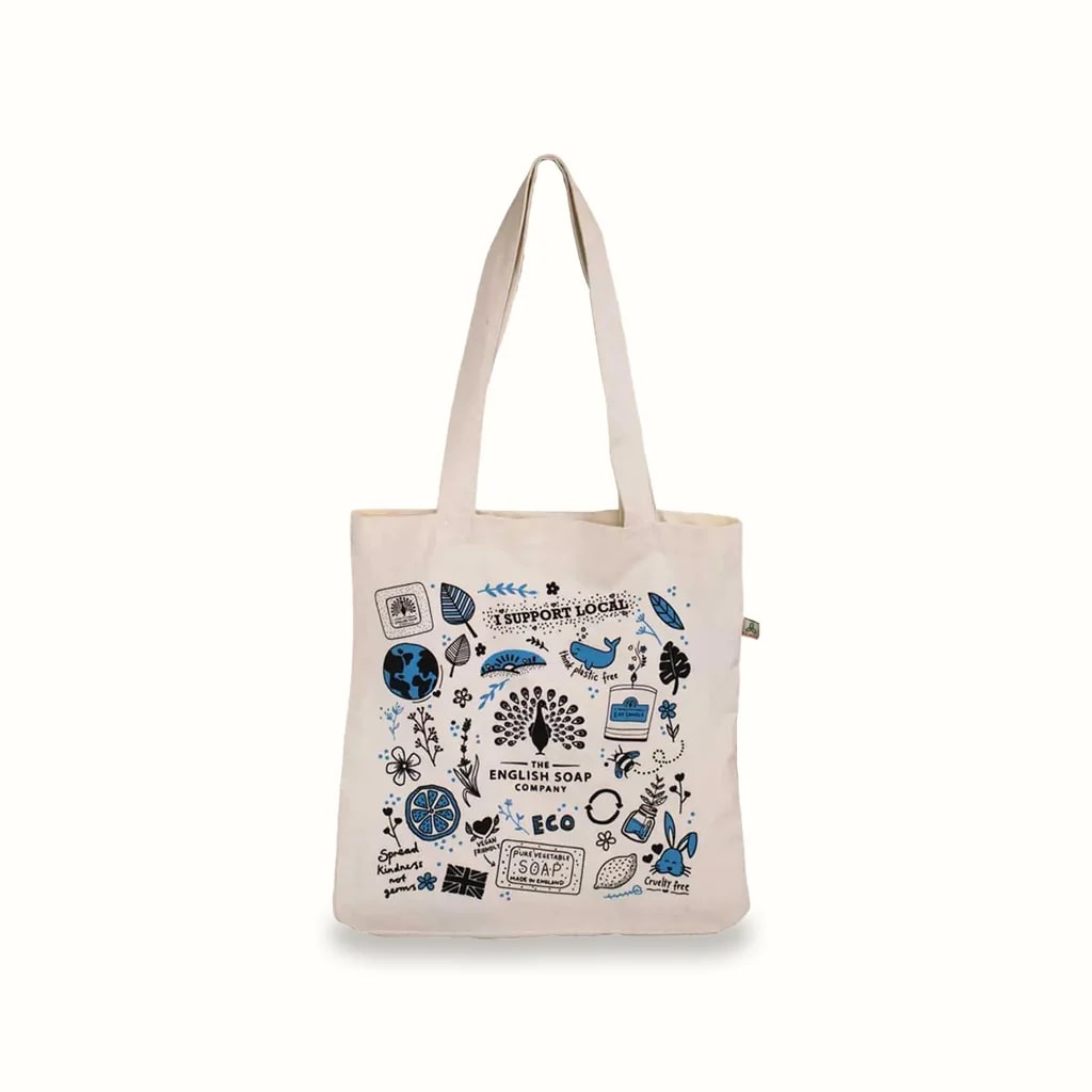 Recycled Cotton Tote Bag — The English Soap Company