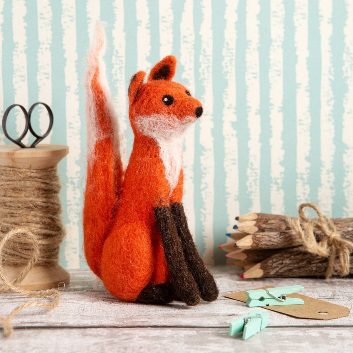 Fox Needle Felting Kit — Hawthorn Handmade