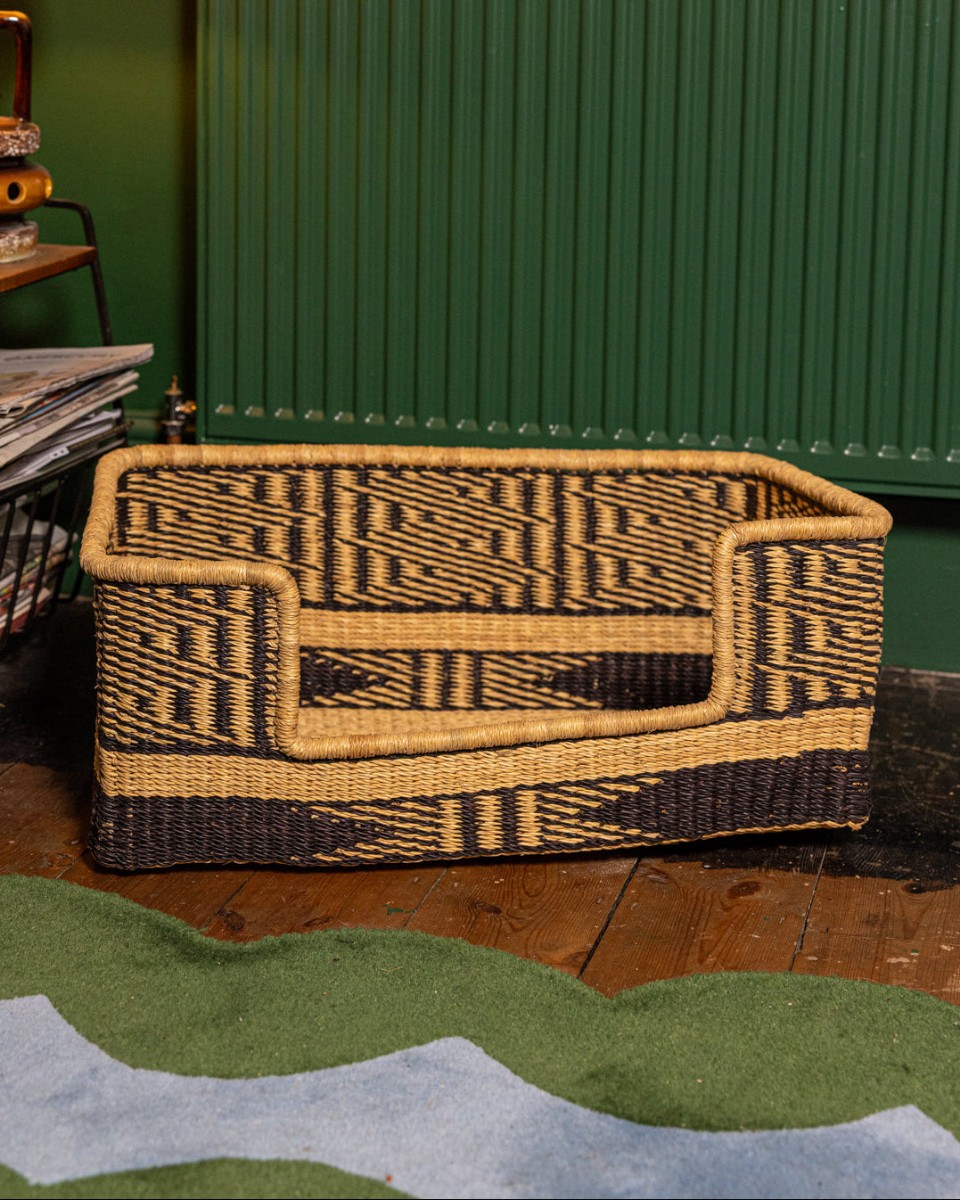 Zabzugu Handwoven Dog Bed — Hiro + Wolf