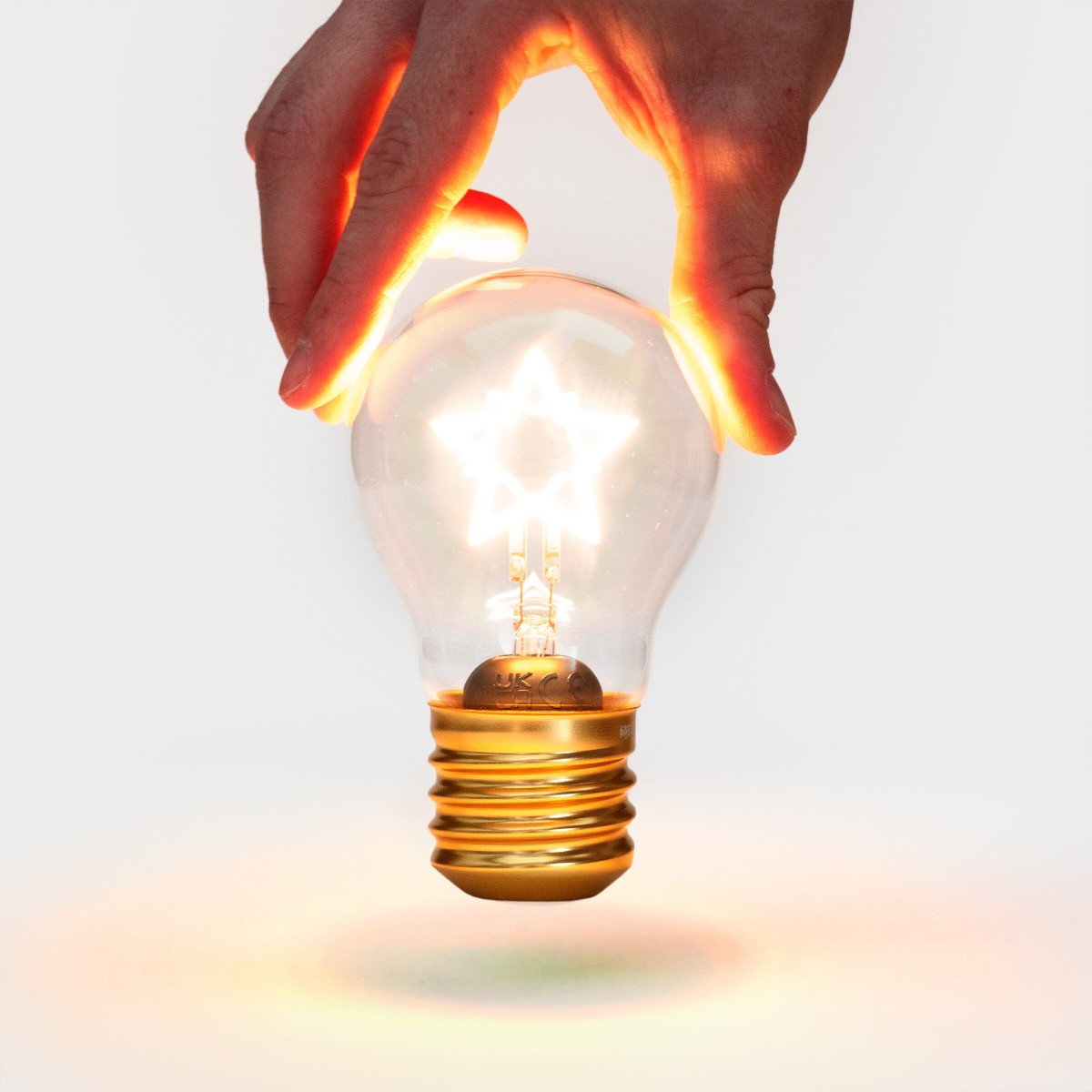 Cordless Star Filament Bulb — Suck UK