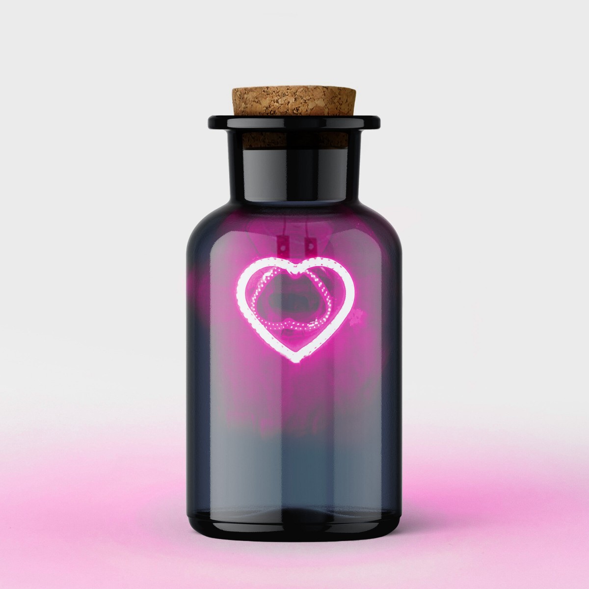 Heart Filament Potion Bottle Light — Suck UK