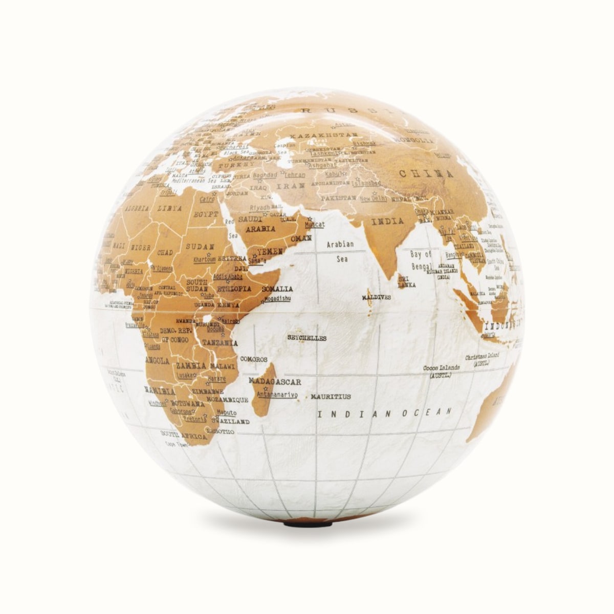 Self-Revolving Desk Globe — Suck UK