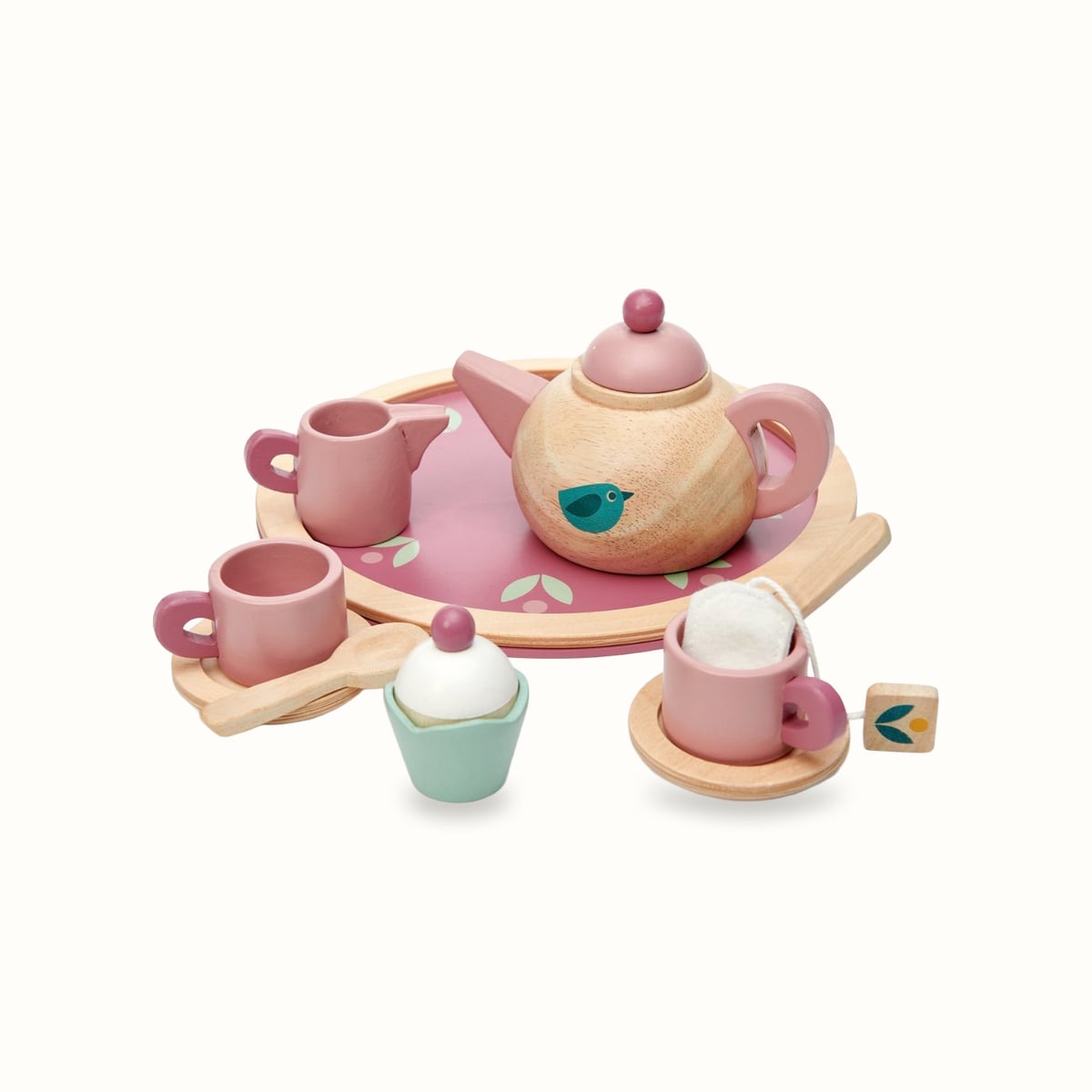 Birdie Wooden Tea Set — Tender Leaf Toys