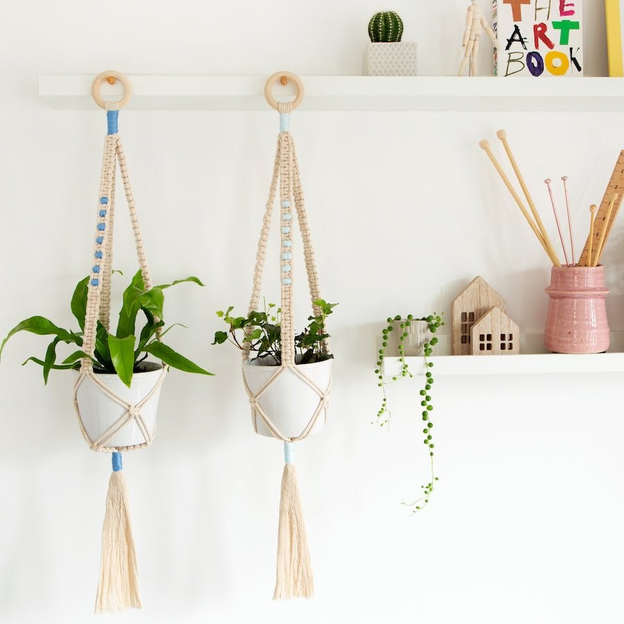 Two Sisters Plant Hanger Macramé Kit — Wool Couture