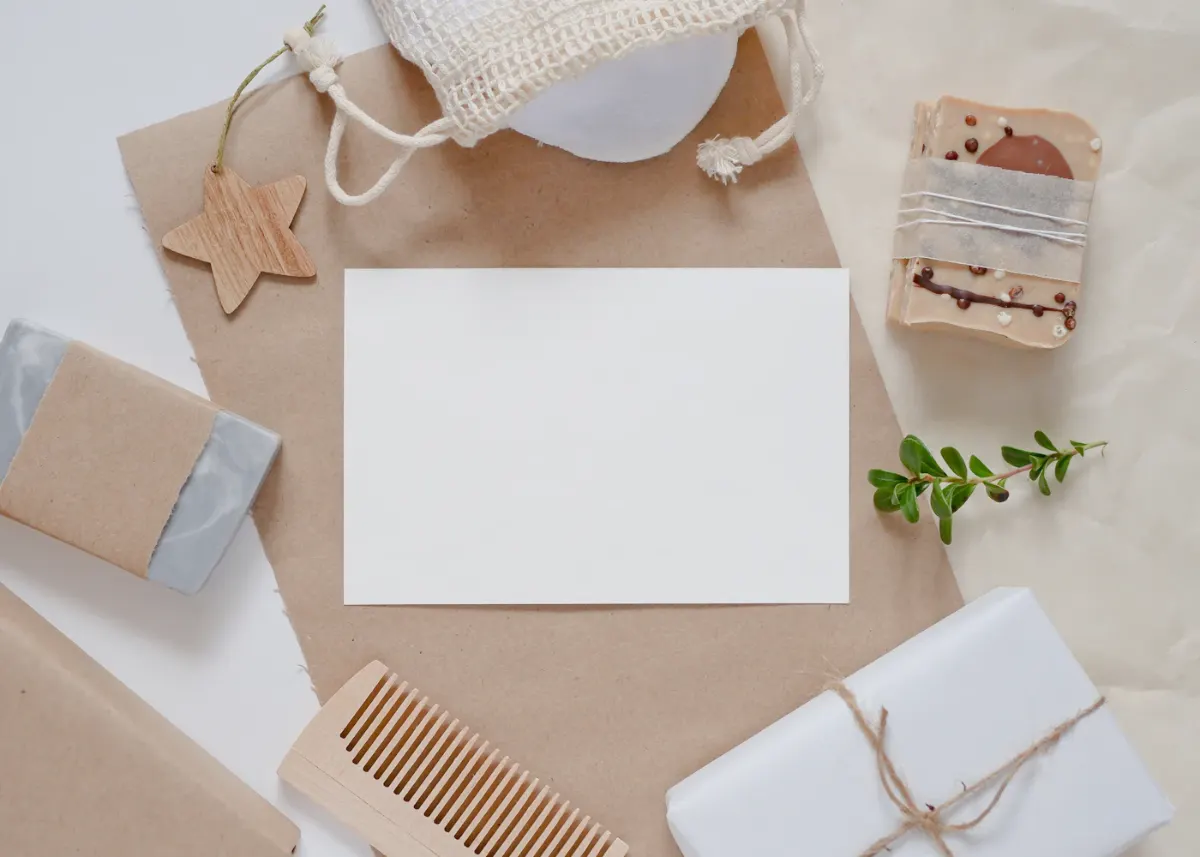 An illustrative flat-lay of the kind of home essentials, stationery and skincare pieces that might fill a Petalby pot